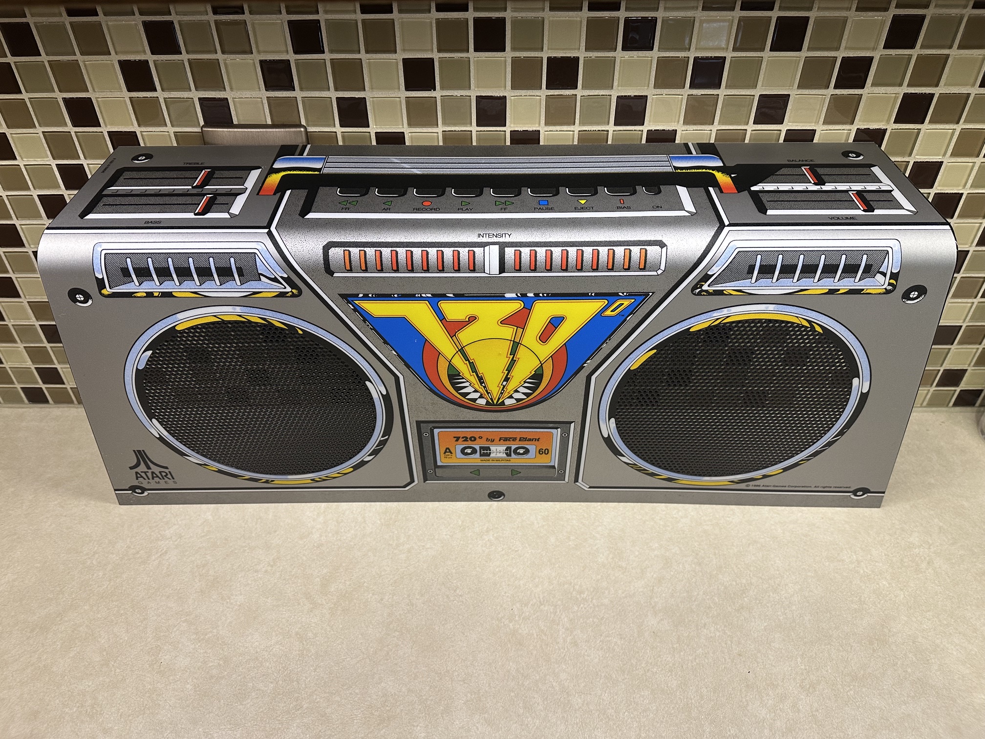 Atari 720 Speaker panel Panel - Image 2
