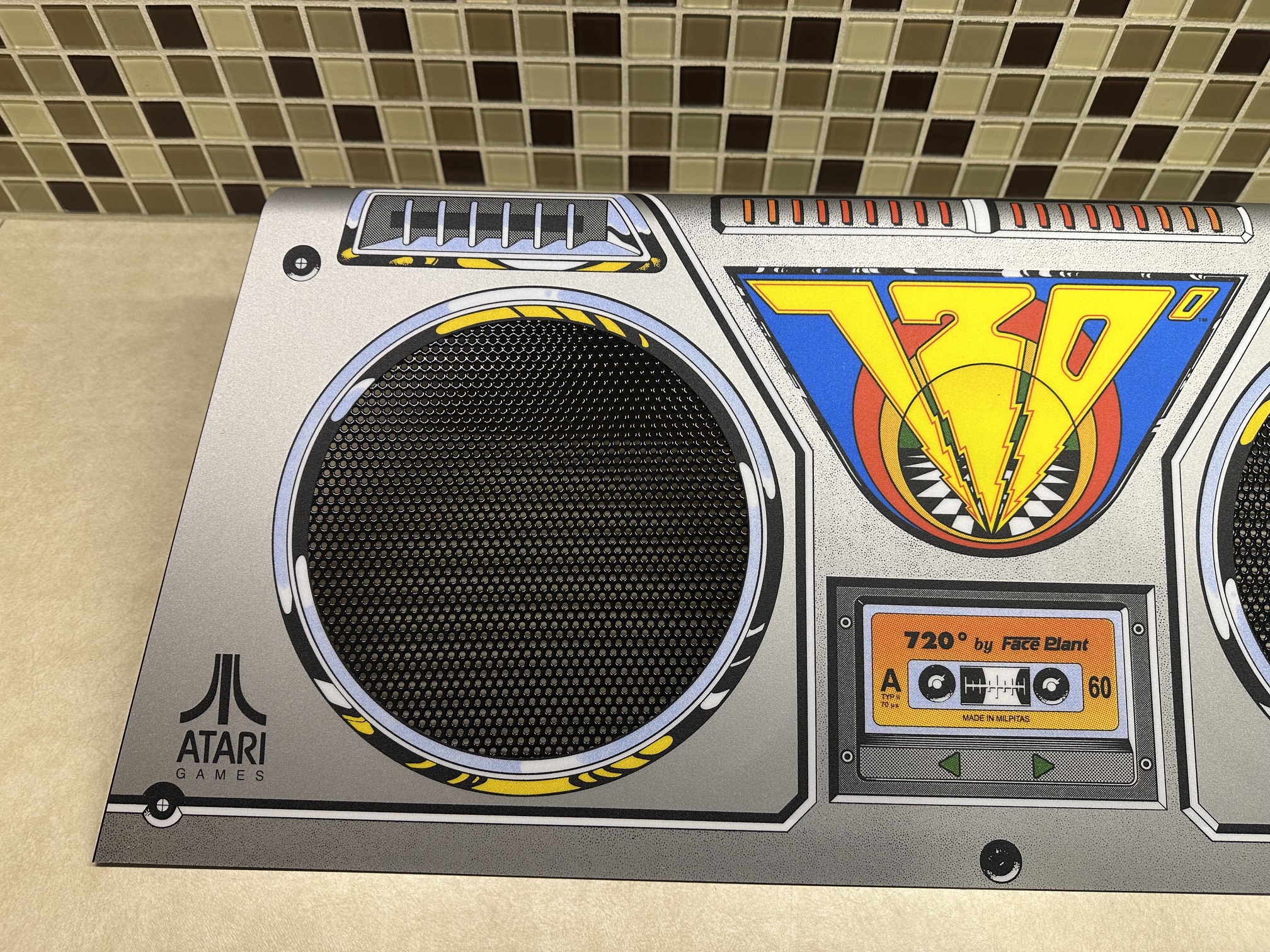 Atari 720 Speaker panel Panel - Image 3
